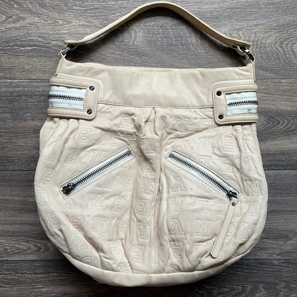 LAMB Nicola Hobo Purse Cream White Soft Leather - Picture 1 of 8